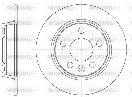 Woking D6453.00 - Discofreno autozon.pro