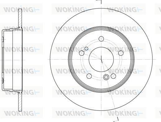 Woking D6467.00 - Discofreno autozon.pro