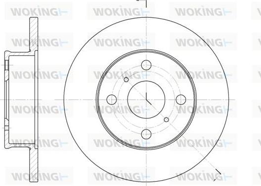 Woking D6401.00 - Discofreno autozon.pro