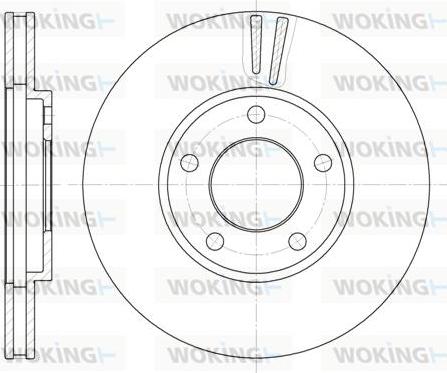 Woking D6419.10 - Discofreno autozon.pro