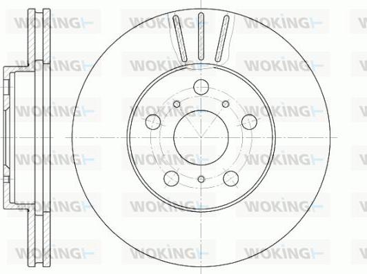 Woking D6439.10 - Discofreno autozon.pro