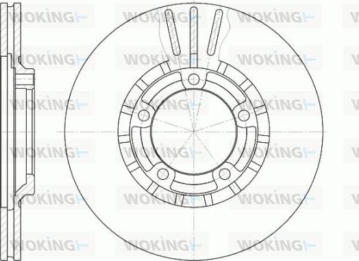 Woking D6437.10 - Discofreno autozon.pro