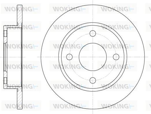 Woking D6427.00 - Discofreno autozon.pro