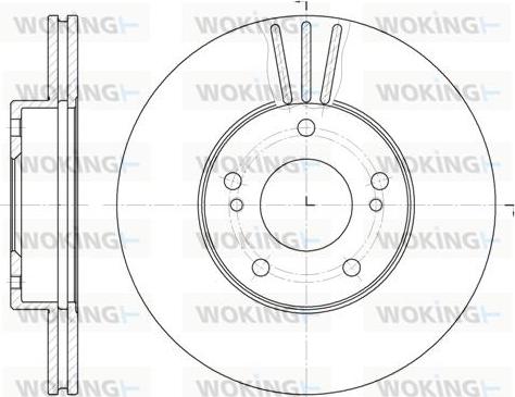 Woking D6474.10 - Discofreno autozon.pro