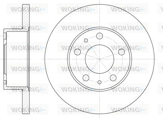 Woking D6473.00 - Discofreno autozon.pro