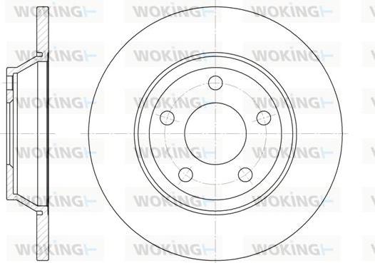 Woking D6472.00 - Discofreno autozon.pro