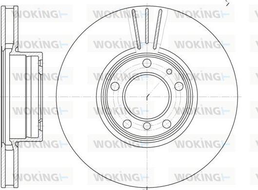 Woking D6599.10 - Discofreno autozon.pro