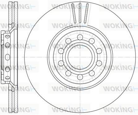 Woking D6596.10 - Discofreno autozon.pro