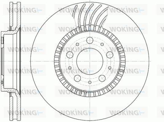 Woking D6591.10 - Discofreno autozon.pro