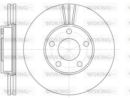 Woking D6549.10 - Discofreno autozon.pro