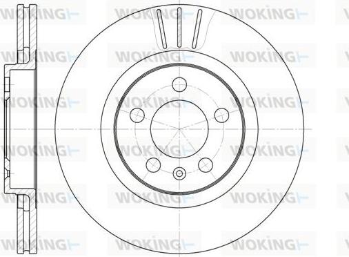 Woking D6546.10 - Discofreno autozon.pro