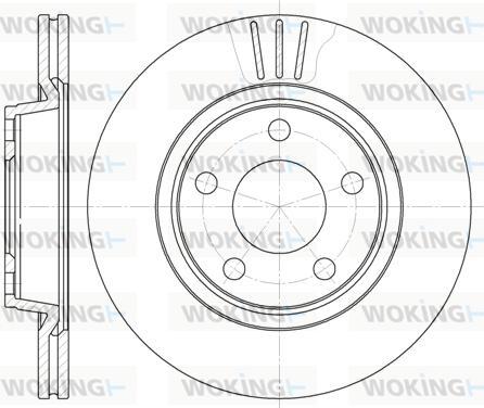 Woking D6548.10 - Discofreno autozon.pro