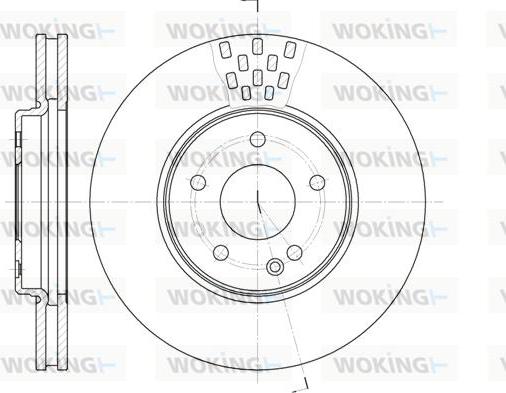 Woking D6556.10 - Discofreno autozon.pro