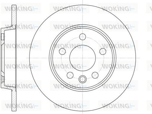 Woking D6558.00 - Discofreno autozon.pro