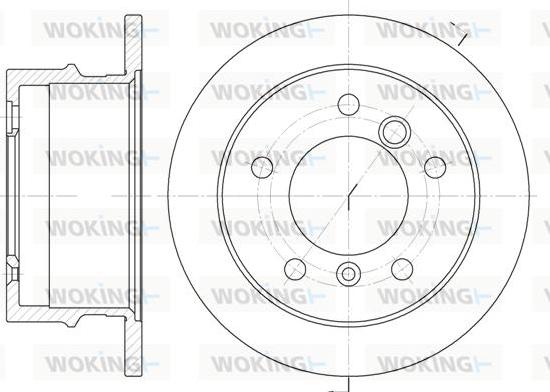 Woking D6565.00 - Discofreno autozon.pro