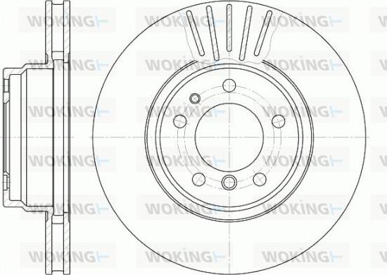 Woking D6509.10 - Discofreno autozon.pro