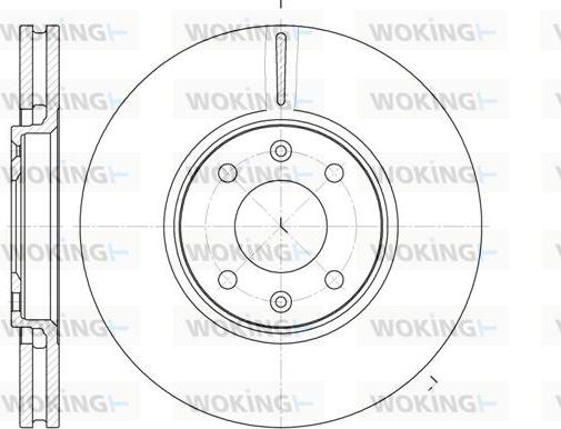 Woking D6587.10 - Discofreno autozon.pro