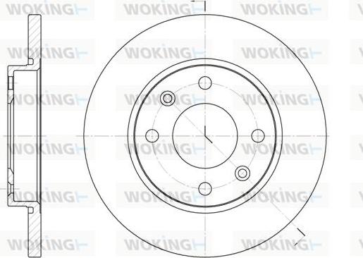 Woking D6535.00 - Discofreno autozon.pro