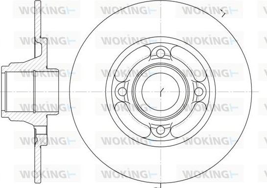 Woking D6537.00 - Discofreno autozon.pro