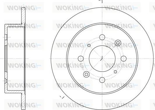 Woking D6521.00 - Discofreno autozon.pro