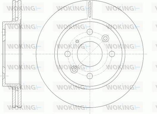 Woking D6523.10 - Discofreno autozon.pro