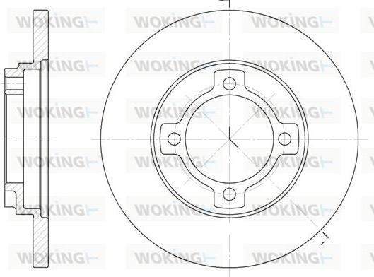 Woking D6522.00 - Discofreno autozon.pro