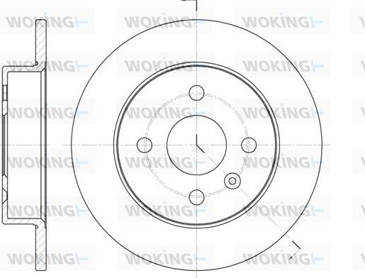 Woking D6570.00 - Discofreno autozon.pro