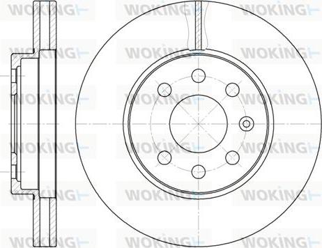 Woking D6573.10 - Discofreno autozon.pro