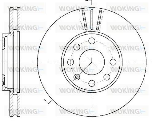 Woking D6572.10 - Discofreno autozon.pro