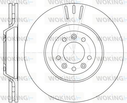 Woking D6691.10 - Discofreno autozon.pro