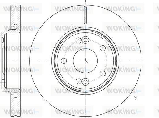 Woking D6697.10 - Discofreno autozon.pro