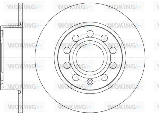 Woking D6649.00 - Discofreno autozon.pro