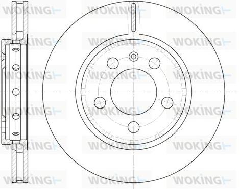 Woking D6646.10 - Discofreno autozon.pro