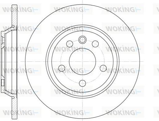 Woking D6659.00 - Discofreno autozon.pro