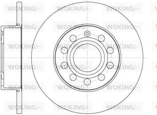 Woking D6650.00 - Discofreno autozon.pro