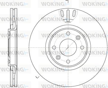 Woking D6657.10 - Discofreno autozon.pro