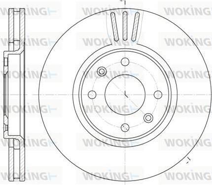 Woking D6604.10 - Discofreno autozon.pro