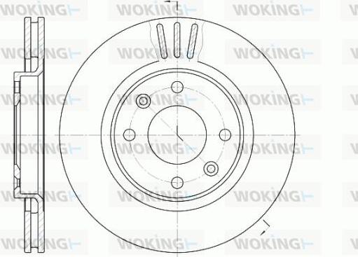 Woking D6603.10 - Discofreno autozon.pro