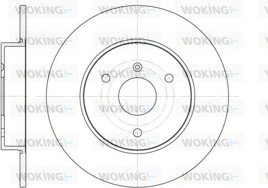 Woking D6617.00 - Discofreno autozon.pro