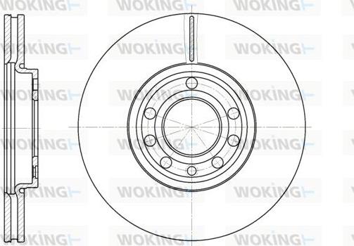 Woking D6689.10 - Discofreno autozon.pro