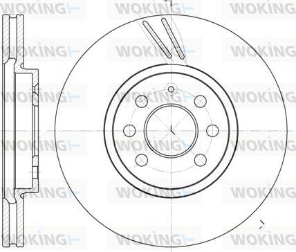 Woking D6684.10 - Discofreno autozon.pro