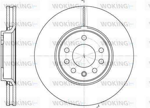 Woking D6687.10 - Discofreno autozon.pro