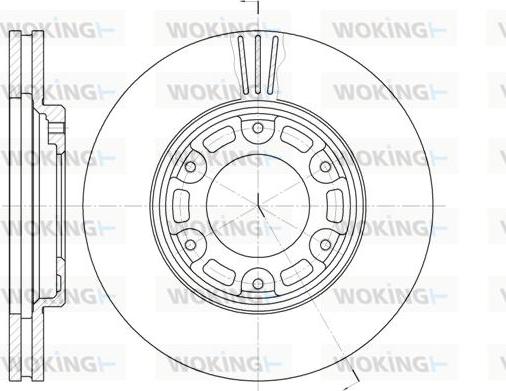 Woking D6634.10 - Discofreno autozon.pro