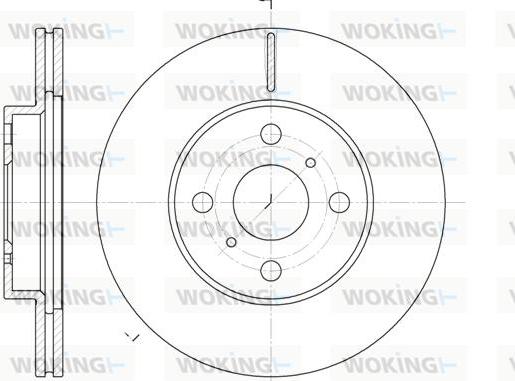 Woking D6635.10 - Discofreno autozon.pro