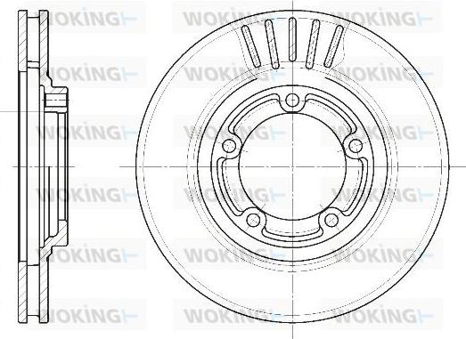 Woking D6636.10 - Discofreno autozon.pro