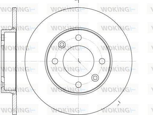 Woking D6630.00 - Discofreno autozon.pro