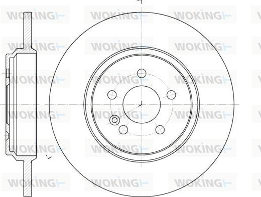 Woking D6631.00 - Discofreno autozon.pro