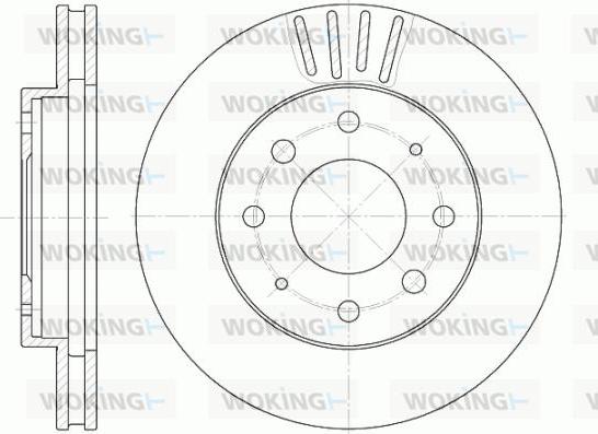 Woking D6625.10 - Discofreno autozon.pro