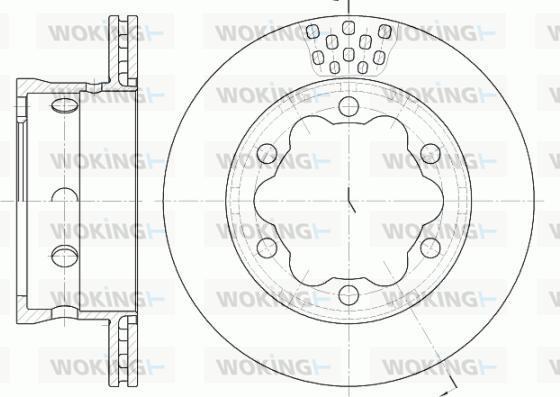 Woking D6623.10 - Discofreno autozon.pro