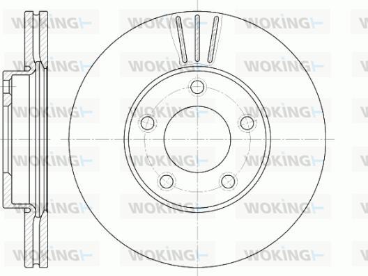 Woking D6671.10 - Discofreno autozon.pro